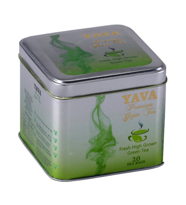 Green Tea Tin box